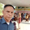 Masyarakat Bunga Mayang Sangat Antusias Terima Bantuan Raskin