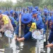 Baksos, Kapolres Metro Tangerang Kota Damping Kabahakam Polri Tanam Mangrove di Pantai Tanjung Pasir