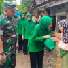 Jumat Berkah Kodim 0424/Tanggamus Bersama Persit KCK Ny.lia Cabang XLVI Di Pekon Suka Agung Barat Kecamatan Bulok