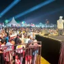 Ribuan Warga Lampung Tengah, Padati Gebyar Musik Lampung Maju Cagub Hanan A Rozak