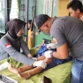 Sidokkes Polres Way Kanan Bakti Sosial Sunatan Massal di Tanjung Kurung Lama