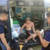 Atlet Surfing WSL Krui Pro Terluka Sabetan Sirip Ikan, Dokkes Polda Lampung Sigap Beri Pengobatan