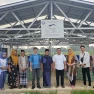 Bacagub Hanan Serahkan Bantuan Bioflok di Pondok Pesantren Darul Huda, Kota Gajah, Lampung Tengah