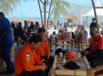 Tim SAR Bakauheni dan Pemadam Kebakaran dan Dinas Pariwisata Menindak Lanjuti Pencarian, Pengunjung  Asal Tulang Bawang yang Diduga Tenggelam di Pantai Rio Bay The Beach Kalianda Lampung Selatan