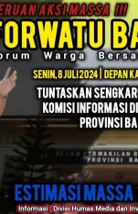 Carut Marut Penetapan Anggota KI di Banten, Forwatu  Banten Ancam Aksi Massa di Gedung DPRD